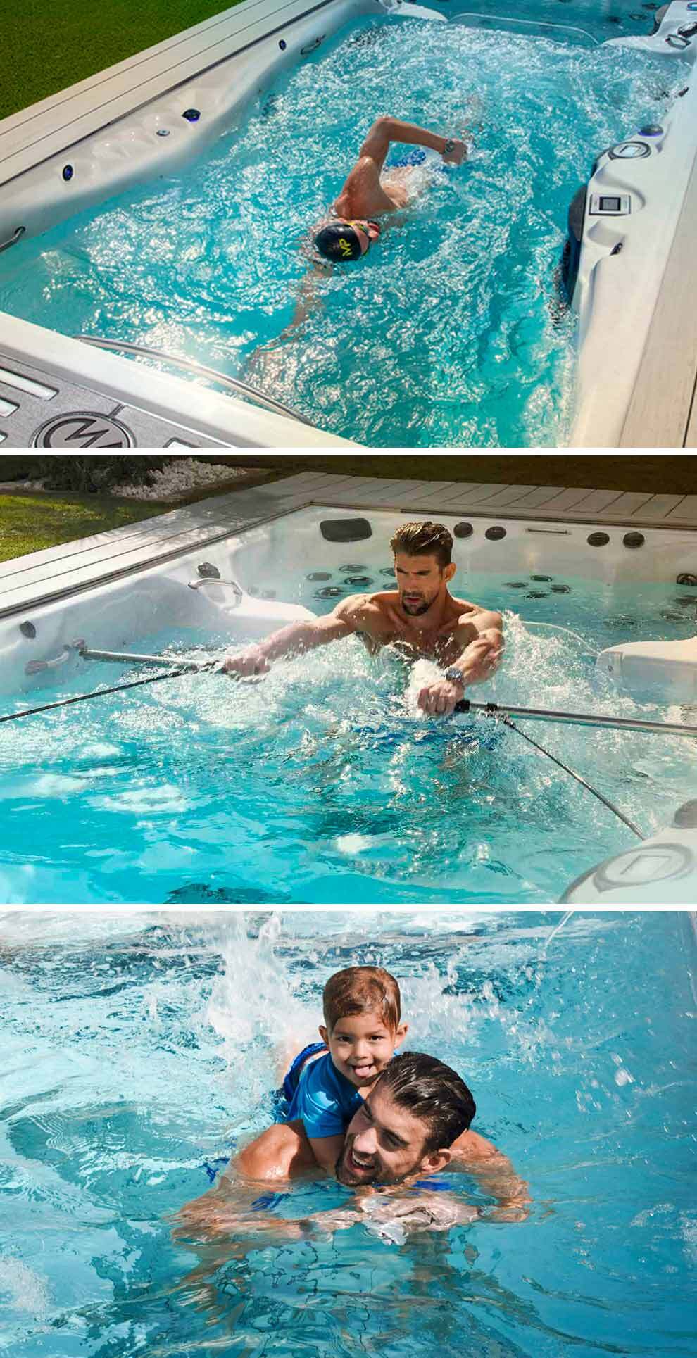 Michael Phelps Signature Swim Spas by Master Spas