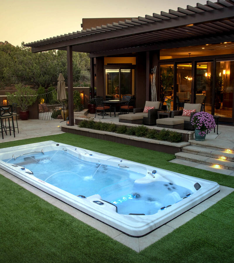 Backyard Ideas for your Michael Phelps Swim Spa