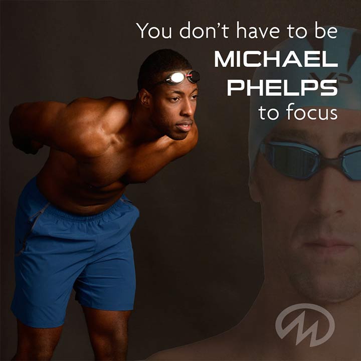 Michael phelps focus