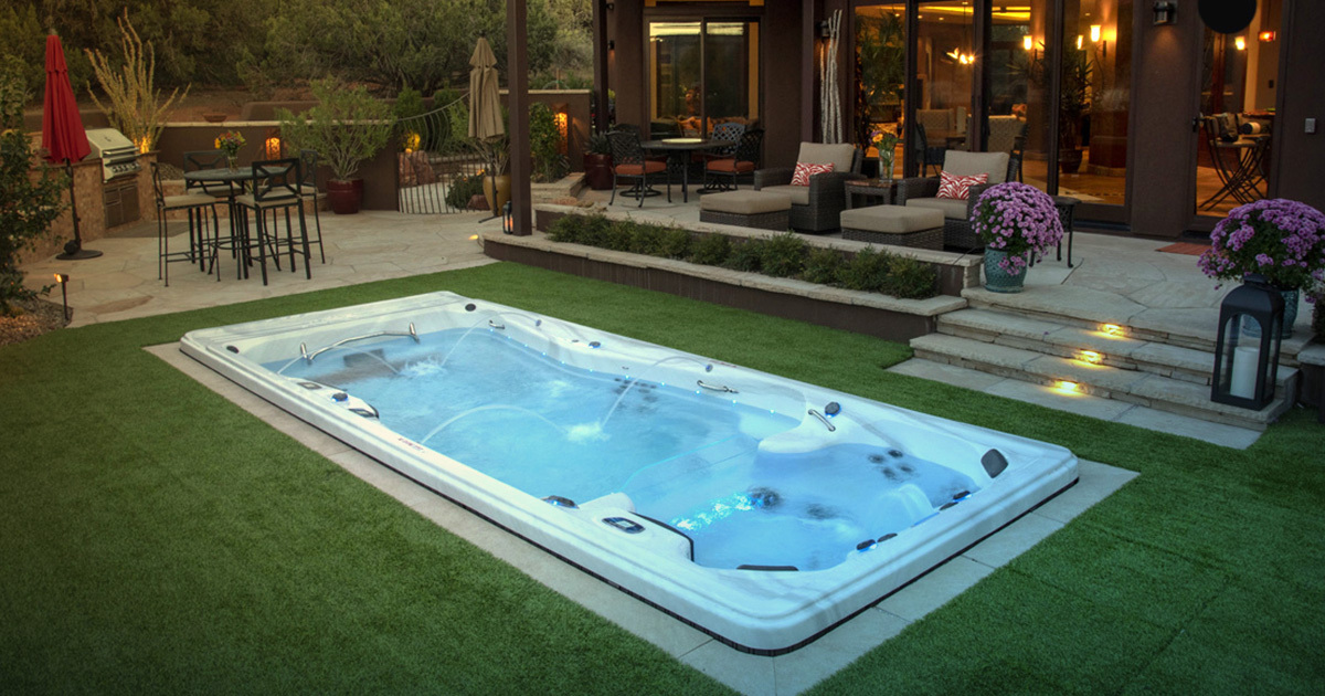 swim spa dual zone