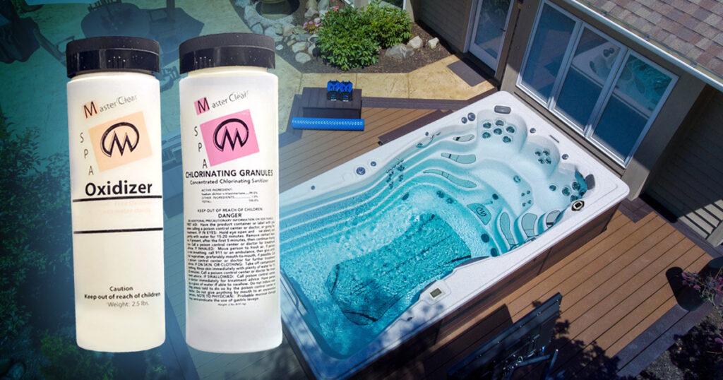 Oxidizer or chlorine? Tips to keep spa water clear