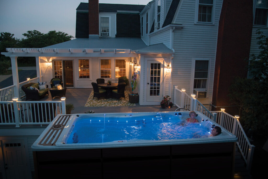 swim spa deck ideas