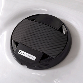 Fusion Air Sound System Speaker on a Swim Spa.