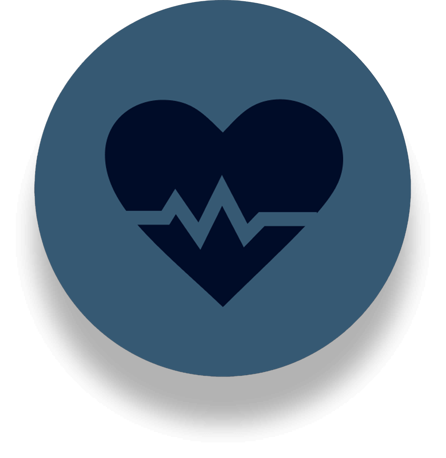 Heart icon with EKG line.