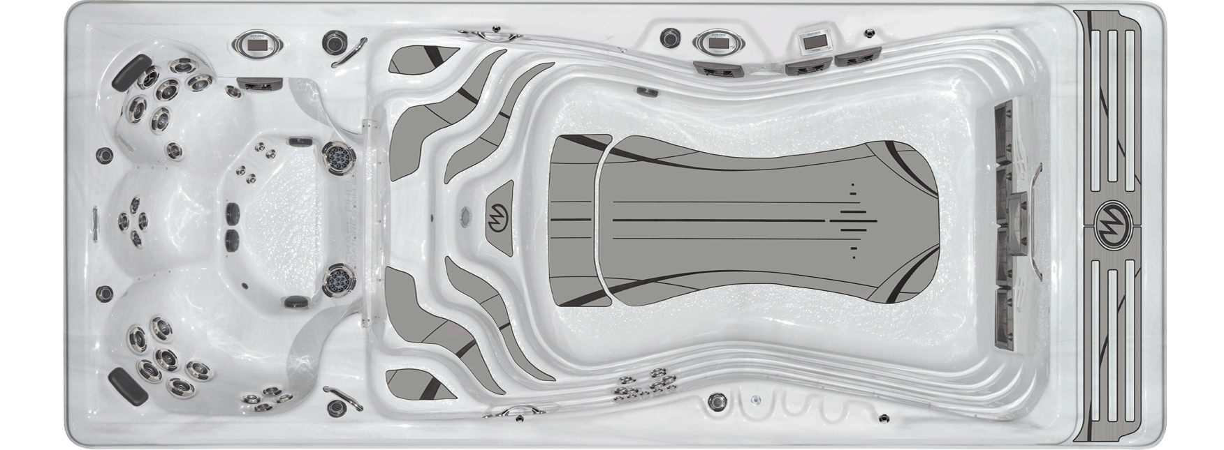 Michael Phelps Momentum Swim Spa -  Deep Model.